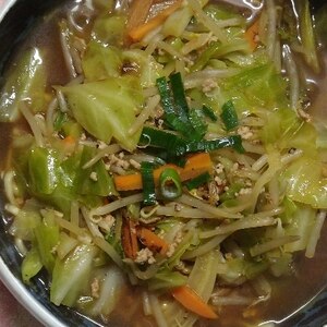 香ばしく美味しい「焦がし味噌ラーメン」